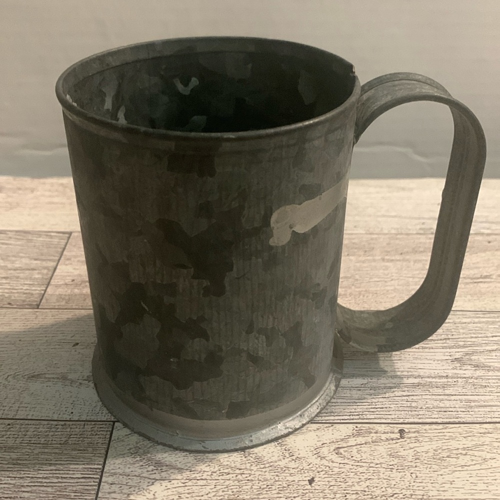 Antique Galvanized Mug